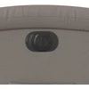 Fotelis Elektrinis atlošiamas krėslas, taupe spalvos, audinys