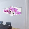Nuotraukų rėmelis Fotopaveikslas "Orchidėjos" ant Drobės 100 x 50 cm
