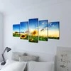 Nuotraukų rėmelis Fotopaveikslas "Saulėgrąžos" ant Drobės 200 x 100 cm