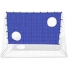 Futbolo vartai su treniruočių sienele, 240x92x150cm, plienas