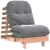 Futono sofa-lova su čiužiniu, 60x206x11cm, douglas eglė