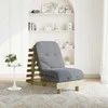 Futono sofa-lova su čiužiniu, 60x206x11cm, impregnuota pušis