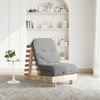 Futono sofa-lova su čiužiniu, 60x206x11cm, pušies masyvas
