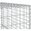 Gabiono krepšys su dangčiu, 200x100x150cm, galvanizuota geležis