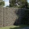Gabiono krepšys su dangčiu, 200x50x200cm, galvanizuota geležis