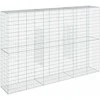 Gabiono krepšys su dangčiu, 300x50x200cm, galvanizuota geležis