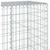 Gabiono krepšys su dangčiu, 300x50x200cm, galvanizuota geležis