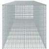Gabiono krepšys su dangčiu, 550x100x100cm, galvanizuota geležis