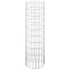 Gabiono stulpas, 30x100cm, galvanizuotas plienas, apskritas