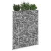 Gabiono vazonas, 80x20x100cm, galvanizuotas plienas, aukštas