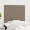 Galvūgaliai, 2vnt., taupe spalvos, 90x5x78/88cm, audinys