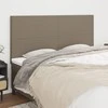 Galvūgaliai, 4vnt., taupe spalvos, 100x5x78/88cm, audinys