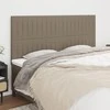 Galvūgaliai, 4vnt., taupe spalvos, 90x5x78/88cm, audinys