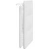 Galvūgalio pagalvėlė, baltos spalvos, 90 cm, dirbtinė oda
