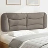 Galvūgalio pagalvėlė, taupe spalvos, 160cm, audinys