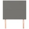 Galvūgalis, 2vnt.,tamsiai pilkos spalvos,100x5x78/88cm, audinys