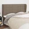Galvūgalis su auselėmis, taupe, 163x23x118/128cm, audinys