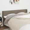 Galvūgalis su auselėmis, taupe spalvos,203x16x78/88cm, audinys