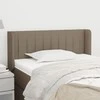 Galvūgalis su auselėmis,taupe spalvos,83x16x78/88cm, audinys