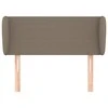 Galvūgalis su auselėmis,taupe spalvos,83x23x78/88 cm, audinys