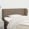 Galvūgalis su auselėmis,taupe spalvos,93x23x78/88cm, audinys