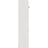 Galvūgalis su daiktų laikymo vieta, baltas, 150cm, pušis