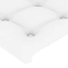 Galvūgalis su LED, baltos spalvos, 100x5x118/128 cm