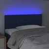 Galvūgalis su LED, mėlynos spalvos, 90x5x78/88cm, audinys
