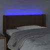 Galvūgalis su LED, tamsiai rudos spalvos, 103x16x78/88cm