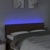 Galvūgalis su LED, tamsiai rudos spalvos, 144x7x78/88cm