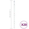 Girlianda meteorų lietus, 20vnt., 30cm, 480 spalvotų LED