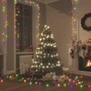 Girlianda su 400 spalvotų LED lempučių, 40m, 8 švietimo režimai