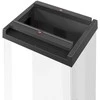 Hailo Šiukšliadėžė Big-Box Swing, baltos spalvos, 35l, L dydžio