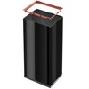 Hailo Šiukšliadėžė Big-Box Swing, juodos spalvos, 52l, XL dydžio