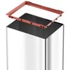 Hailo Šiukšliadėžė Big-Box Swing, nerūdijantis plienas, 35l, L dydžio