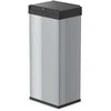 Hailo Šiukšliadėžė Big-Box Swing, sidabrinės spalvos, 52l, XL dydžio