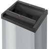 Hailo Šiukšliadėžė Big-Box Swing, sidabrinės spalvos, 52l, XL dydžio