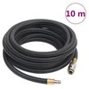 Hibridinė oro žarna, juodos spalvos, 0,6", 10m, guma ir PVC
