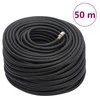 Hibridinė oro žarna, juodos spalvos, 0,6", 50m, guma ir PVC