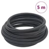 Hibridinė oro žarna, juodos spalvos, 0,6", 5m, guma ir PVC