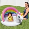 Intex Baby Pool Unicorn Baltas / Spalvotas, Amžius 1-3, 127 x 102 x 69 cm