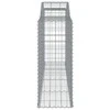 Išlenkti gabiono krepšiai, 20vnt., 300x50x120/140cm, geležis
