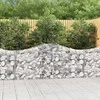 Išlenkti gabiono krepšiai, 30vnt., 200x30x80/100cm, geležis
