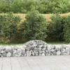 Išlenkti gabiono krepšiai, 50 vnt., 200x50x40/60cm, geležis