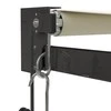Automatinė ištraukiama markizė, kreminės spalvos, 3x2,5m