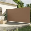 Ištraukiama šoninė markizė, taupe spalvos, 220x300cm