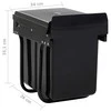 Ištraukiama virtuvės spintelės šiukšliadėžė, 20l, soft-close