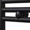 Radiatorius/rankšluosčių džiovykla voniai, juodas, 500x1160mm
