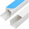 Kabelių kanalas, 10x10mm, 10m, PVC, savaime prilimpantis