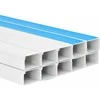 Kabelių kanalas, 50x25mm, 10m, PVC, savaime prilimpantis